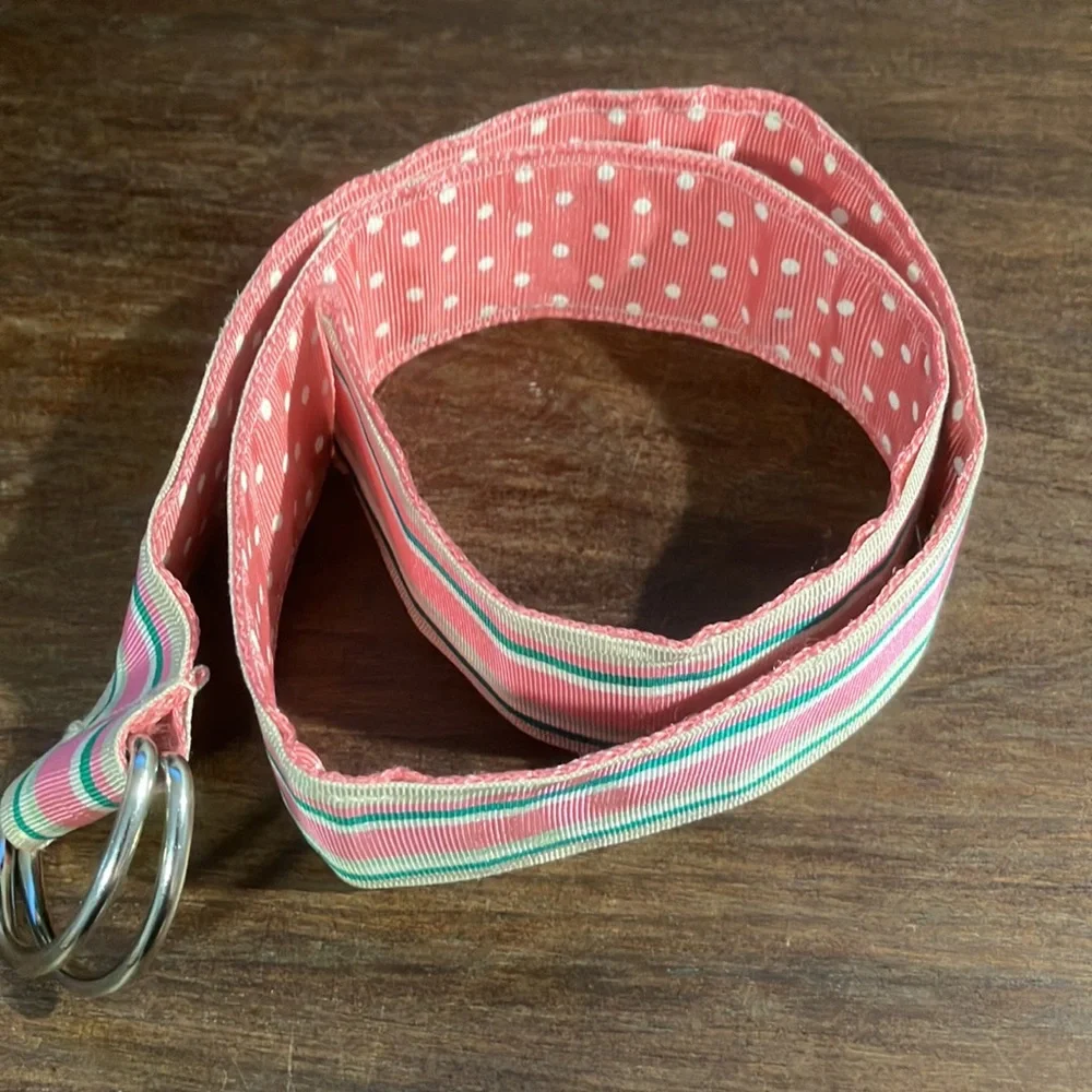 Lot of 3 Kids belt multicolor D- ring